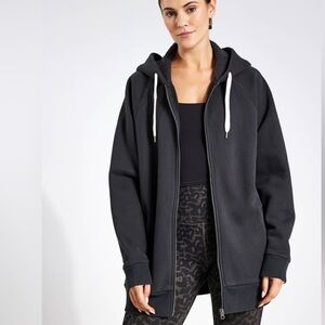 Vuori Black Zip-Up Hoodie new with tags